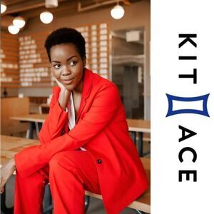 🆕 Kit and Ace Navigator Ride Blazer Slim Fit in Crimson